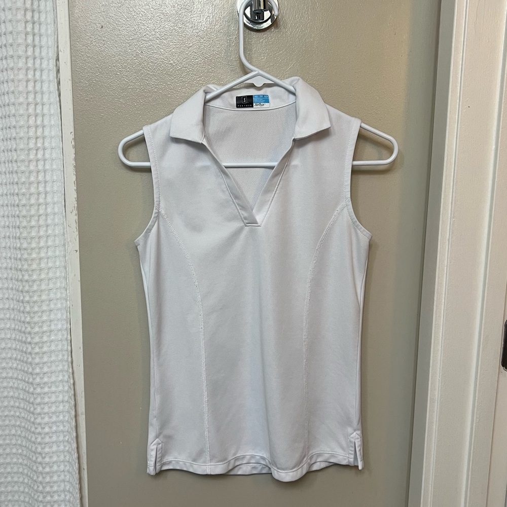 PGA Tour White Tank XS